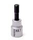 Proxxon 3/8" Drive Socket with Hex Bit - 7mm x 50mm - 23579
