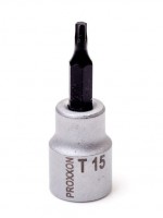 Proxxon 3/8\" Drive Socket with Torx Bit - T15 - 23582