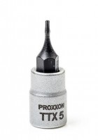 Proxxon 1/4\" Drive Socket with Torx Bit - TX5 - 23755