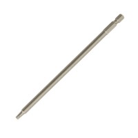 Trend Snappy No.2 Square Screwdriver Bit, Extra Long 150mm Length - SNAP/SQ/2B