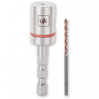 UJK Hex Shank Adaptor Drill Bit Kit - 2.5mm drill dia - 721008
