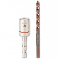 UJK Hex Shank Adaptor Drill Bit Kit - 4.5mm drill dia - 721012