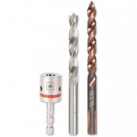UJK Ultimate Hex Shank Adaptor Drill Bit Kit - 8mm drill dia - 721015