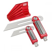 Woodpeckers Set 4\" + 7\" Sliding Bevel Gauges with Block - SBG-4-23