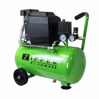 Zipper COM24E - Oil Lubricated Compressor 24Ltr 8 Bar 1100W 230v